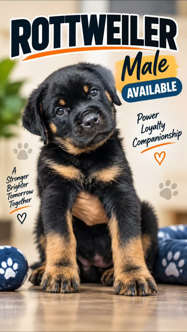 🖤 A Rottweiler for the Hills