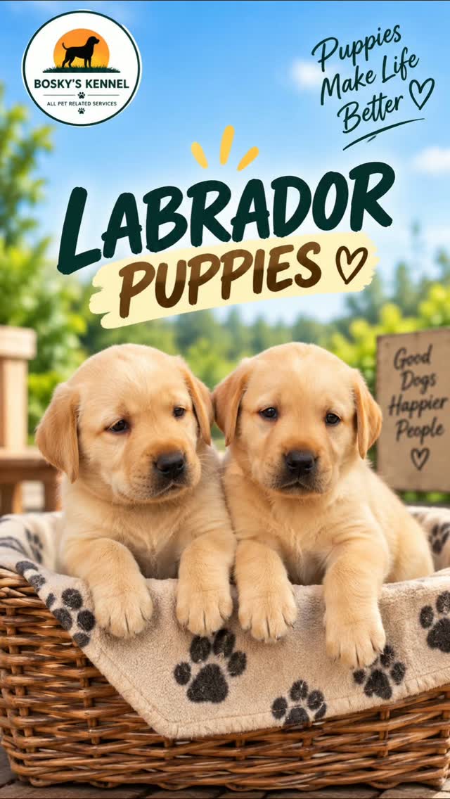 🐾 Looking for that rich golden-colour Labrador? 💛