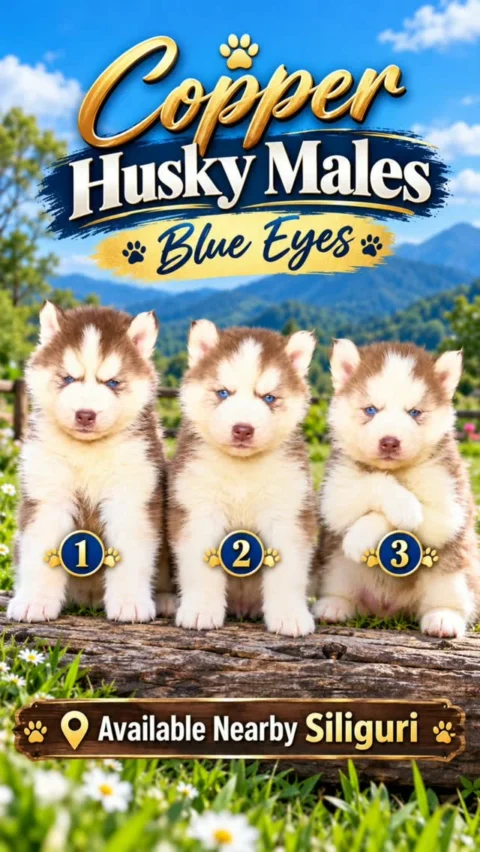 For homes in the hills, these Copper Husky boys feel