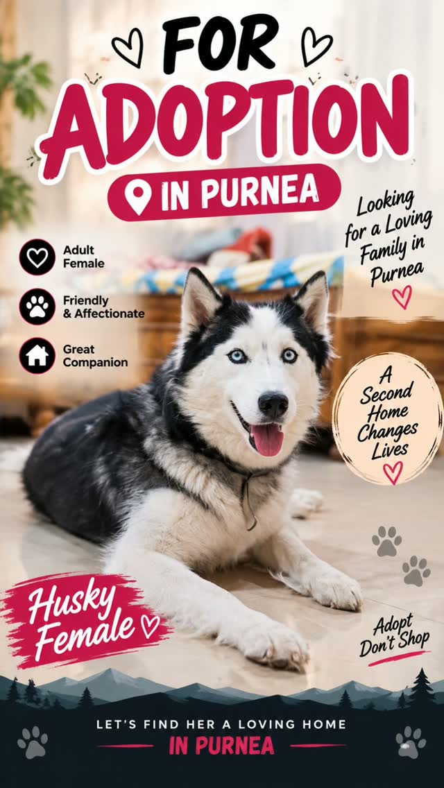 🐾 A Loving Home in Purnea ❤️